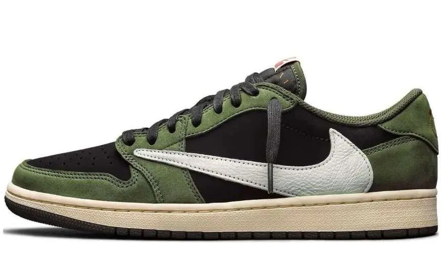 AIR JORDAN 1 LOW TRAVIS SCOTT 'OLIVE’