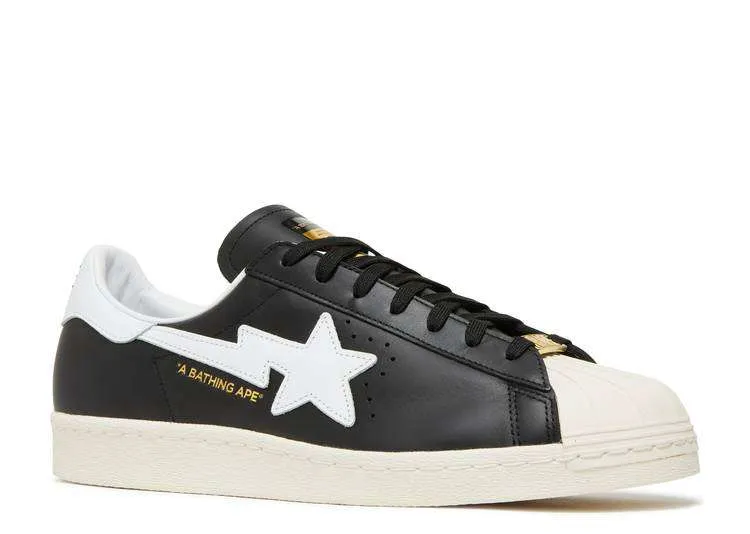 ADIDAS SUPERSTAR BAPE 'BLACK' - Imagen 2