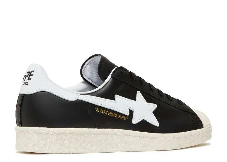 ADIDAS SUPERSTAR BAPE 'BLACK' - Imagen 3