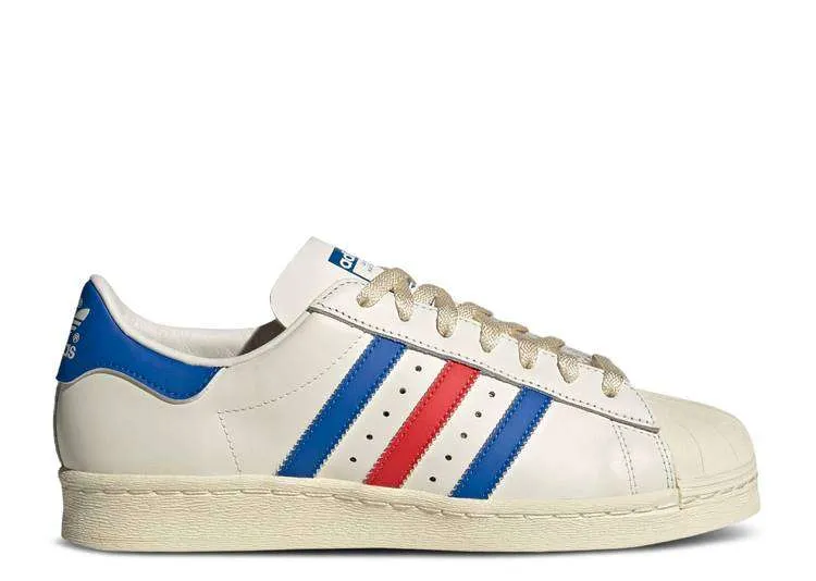 ADIDAS SUPERSTAR 'WHITE BLUE RED'
