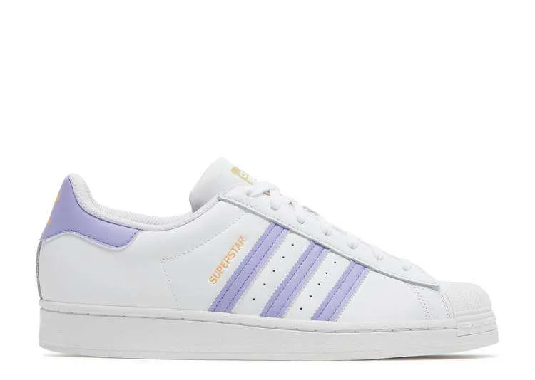 ADIDAS SUPERSTAR 'WHITE LIGHT PURPLE'