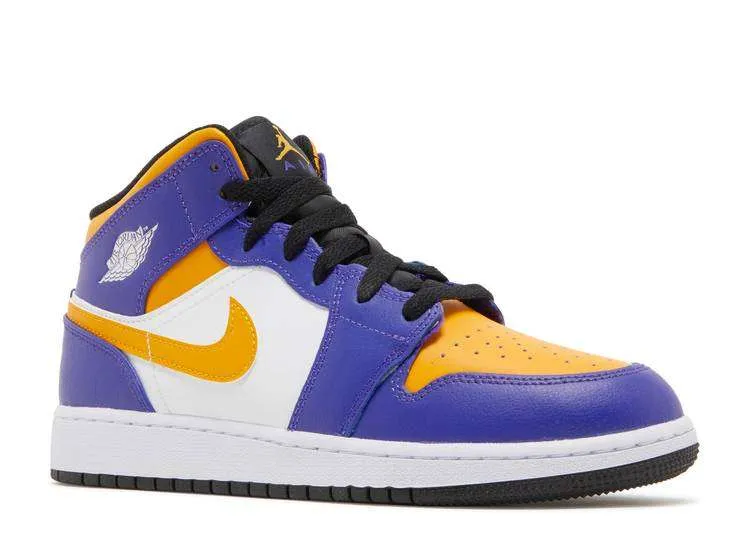 AIR JORDAN 1 MID 'LAKERS' - Imagen 3