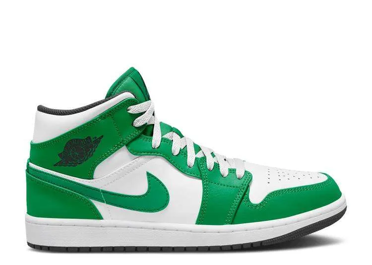 AIR JORDAN 1 MID 'LUCKY GREEN'