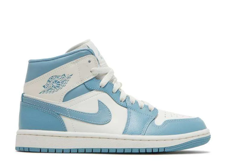 AIR JORDAN 1 MID 'UNIVERSITY BLUE'