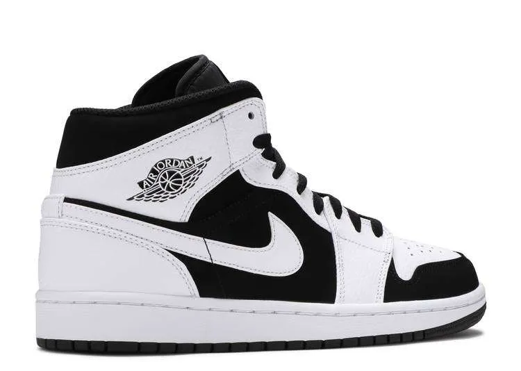AIR JORDAN 1 MID 'WHITE BLACK' - Imagen 3