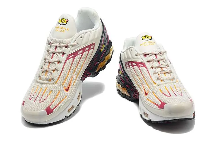 AIR MAX PLUS TN 3 'WHITE MAROON YELLOW' - Imagen 2