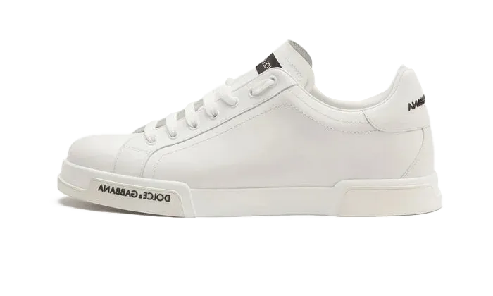 Calfskin nappa Portofino sneakers White
