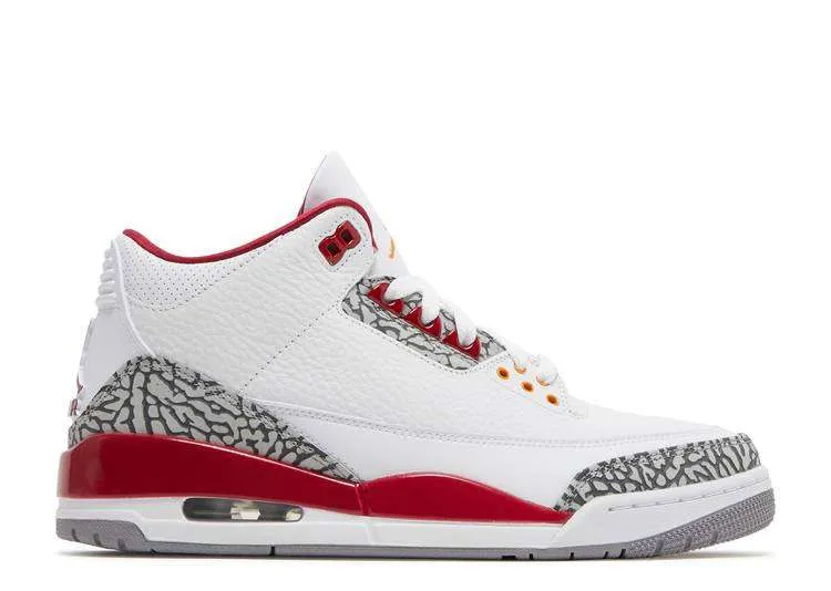 JORDAN RETRO 3 'CARDINAL RED'