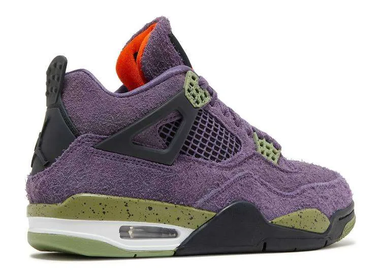 JORDAN RETRO 4 TRAVIS SCOTT 'CANYON PURPLE' - Imagen 3