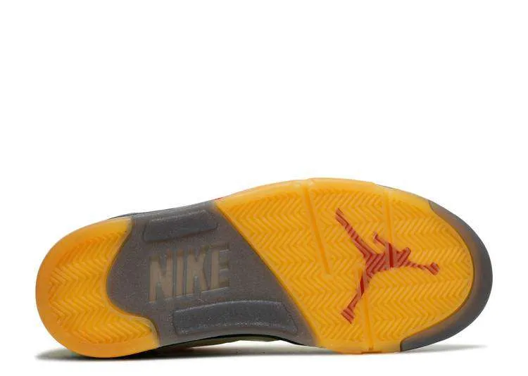 JORDAN RETRO 5 OFF-WHITE 'SAIL' - Imagen 4