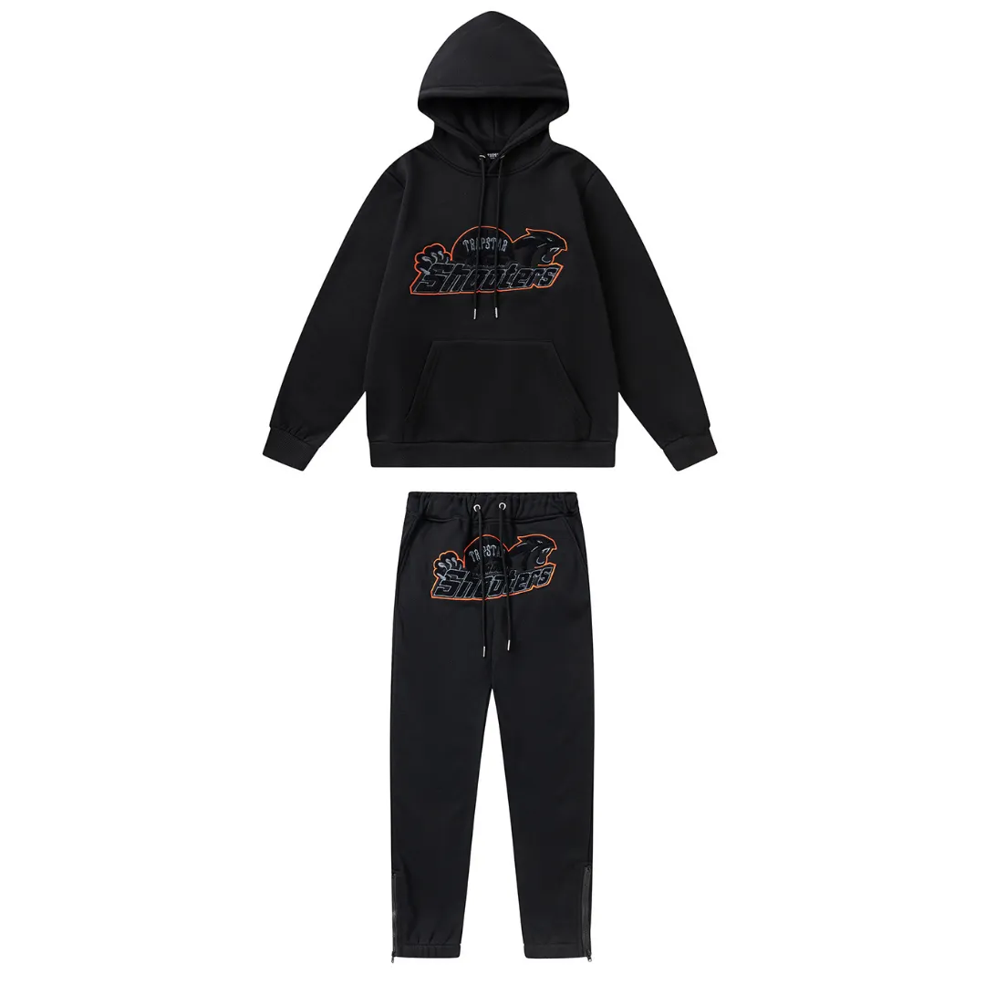Shooters 2.0 Hooded Black Tracksuit