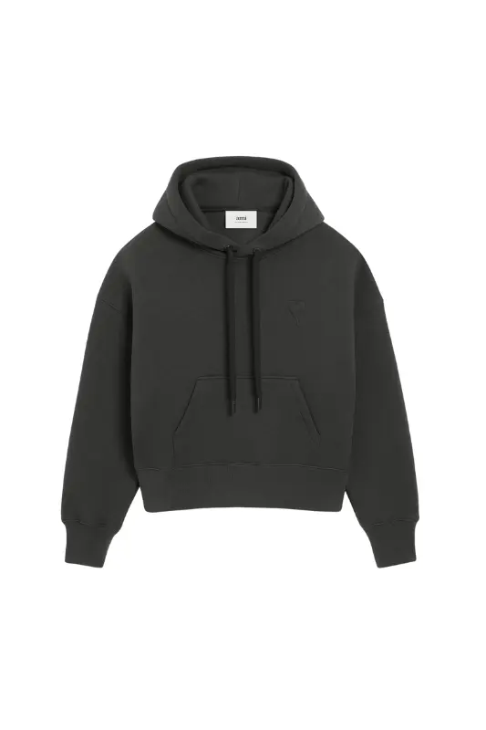 AMI - HOODIE AMI DE COEUR EMBOSSE