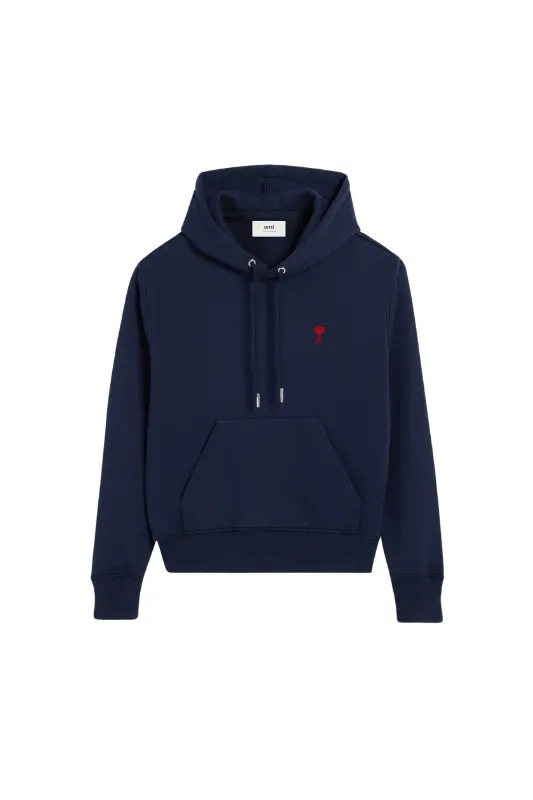 AMI - HOODIE AMI DE COEUR ROUGE