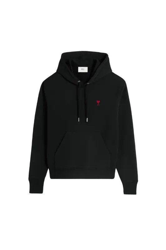 AMI - HOODIE AMI DE COEUR ROUGE